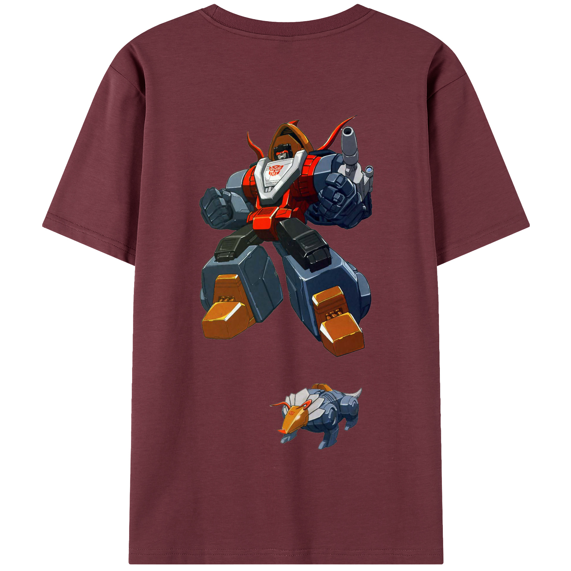 （画像用）  綿100％半袖Tシャツ（背面プリント）